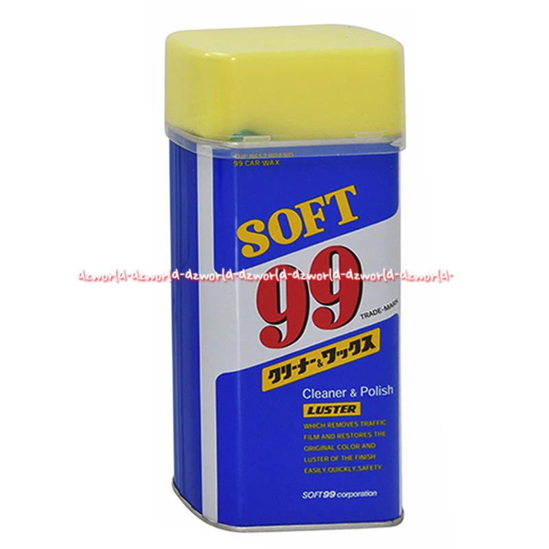 Soft 99 Luster Wax Liquid 530ml Cleaner &amp; Polish Luster Pembersih Mengkilapkan Mobil Soft 99 Waxing Membersihkan Badan Mobil