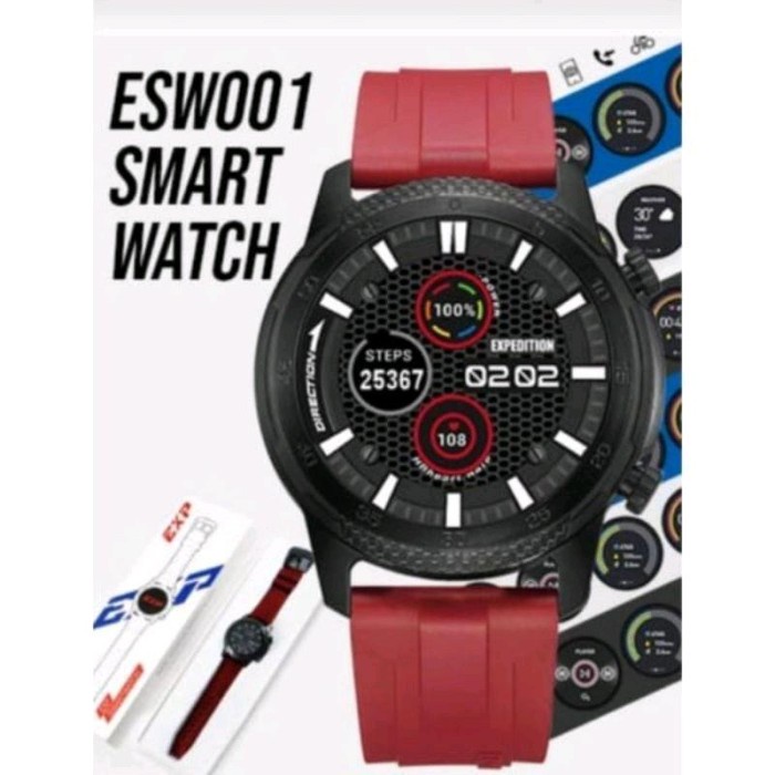 [New] Jam Tangan Pria Smart Watch Expedition E SW001 / ESW001 Original