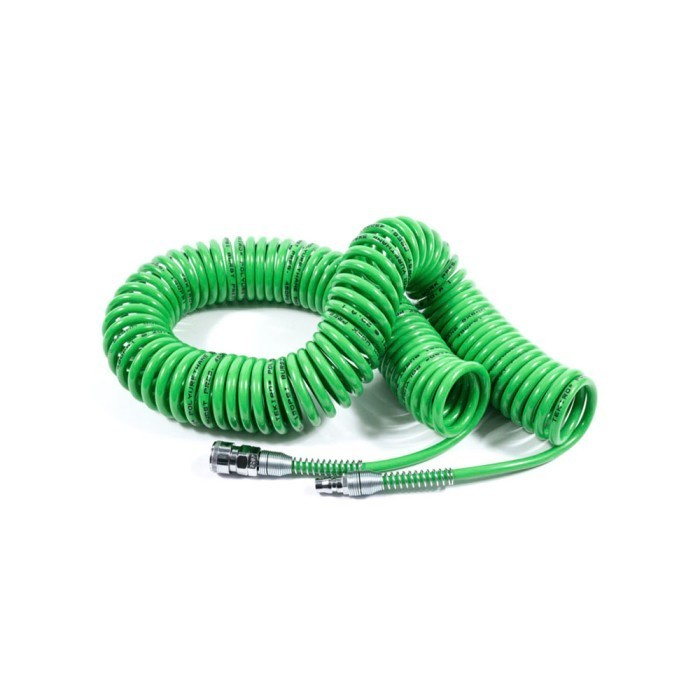 Selang Angin Kompresor Selang Spiral Recoil Hose 15 meter Tekiro