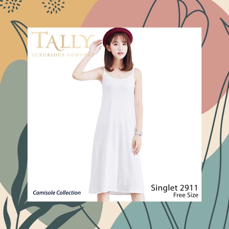 Tank top dress /camisole inner dalaman tally original