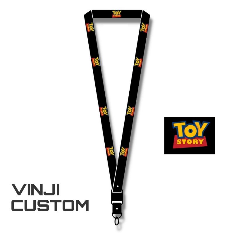 

Lanyar TOY STORY pods tali lanyard KARTUN ANIMASI gantungan kunci name tag id card kartu nama / tali lanyard gantungan leher