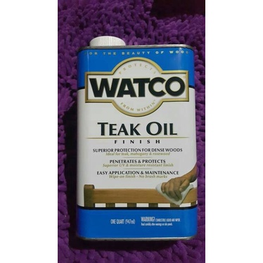 favorit] Watco Teak Oil / cat kayu