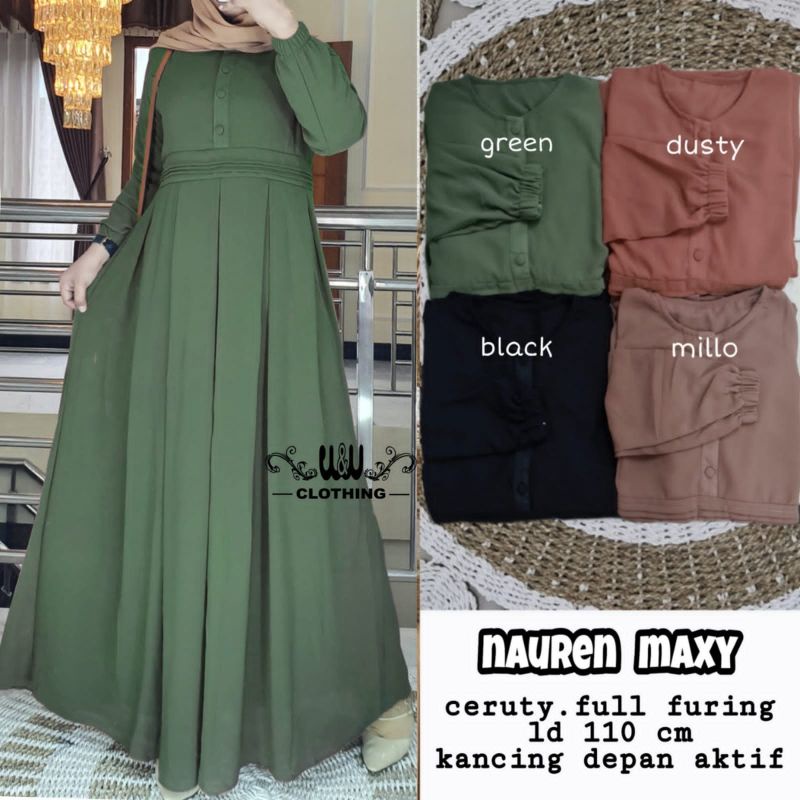 NAUREN MAXY ORI BY W&amp;W //GAMIS BUSUI //GAMIS