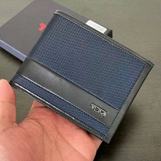 dompet tumi alpha global billfold wallet pria dompet lipat mirror p1shoes