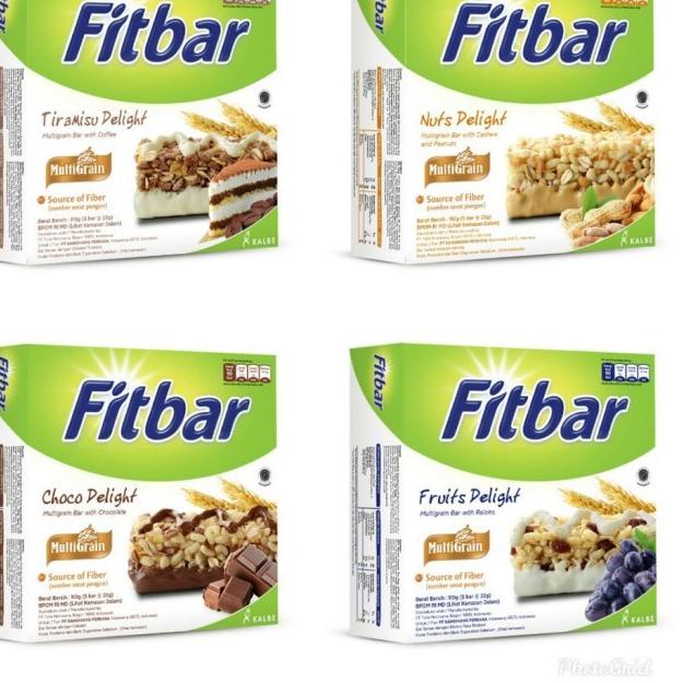 

FIA632 Fitbar Multigrain 110 gr ( 5 x 22 gr) / Fit Bar Snack Rendah Kalori |