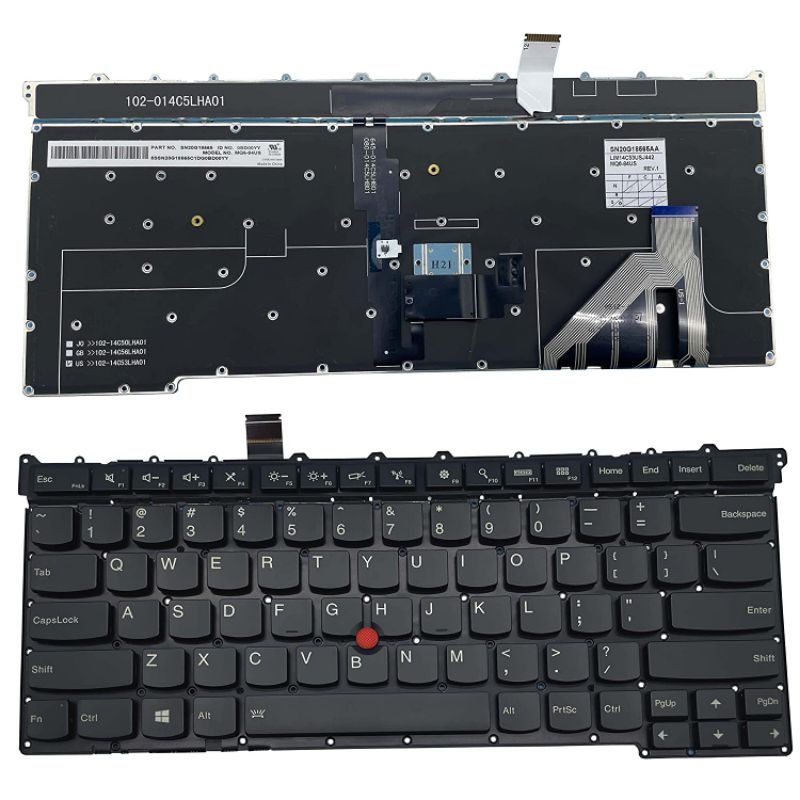 keyboard lenovo thinkpad x1 carbon gen 3 2015 3rd third gen 20bs 20bt ready stok