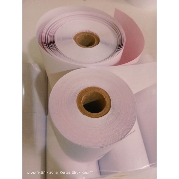 

KERTAS STRUK NCR 2PLY 75 X 60MM TMU220 EPSON PRINTER 75MM 10ROLL