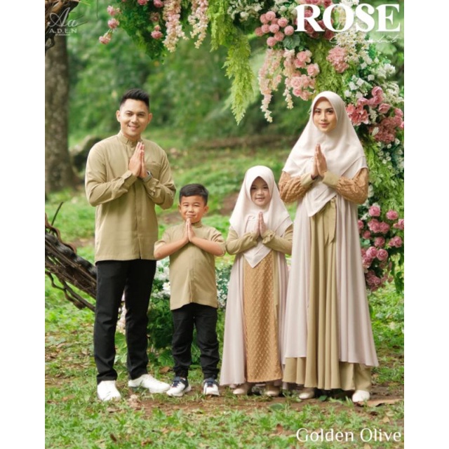 Ready Stok Siap Kirim  Rose Family Series By Aden Hijab