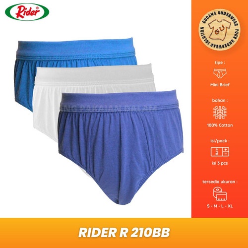 [Satuan] CD Anak Cowok Rider Brief Premium Adem Celana Dalam Anak Laki-laki CD Anak Laki Import