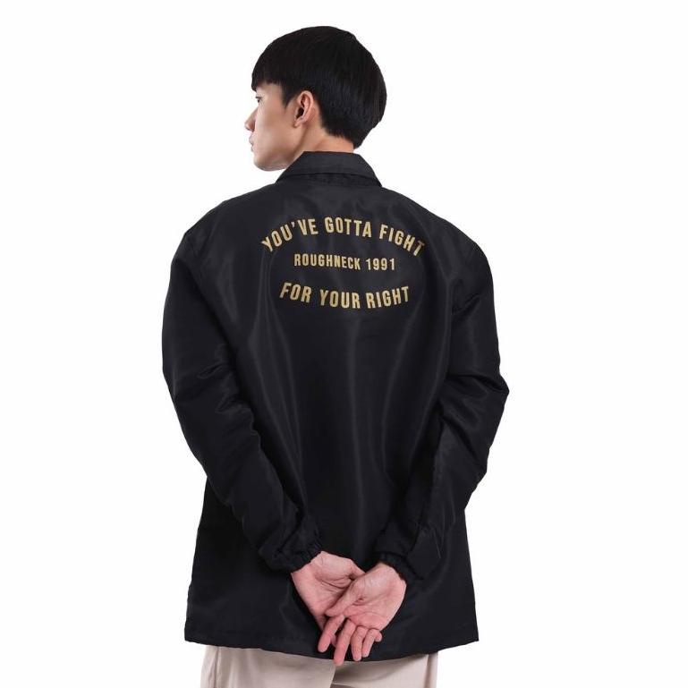 Roughneck CJ146 Black Coma of Euphoria Coach Jacket ‣ BD.26Ja23т