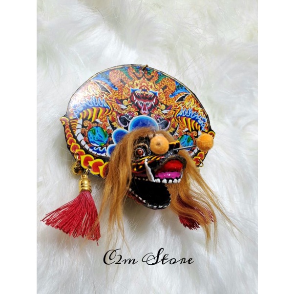 BARONGAN / REOG DEVIL MERAH FULL ACCESORIS MERAH TELON