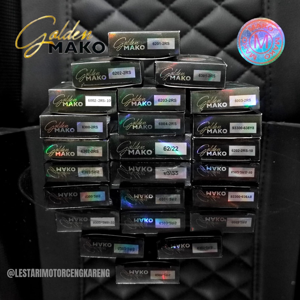 BEARING LAHAR RODA DEPAN  MAKO RACING 6201 PCX ADV ALL MATIC HONDA