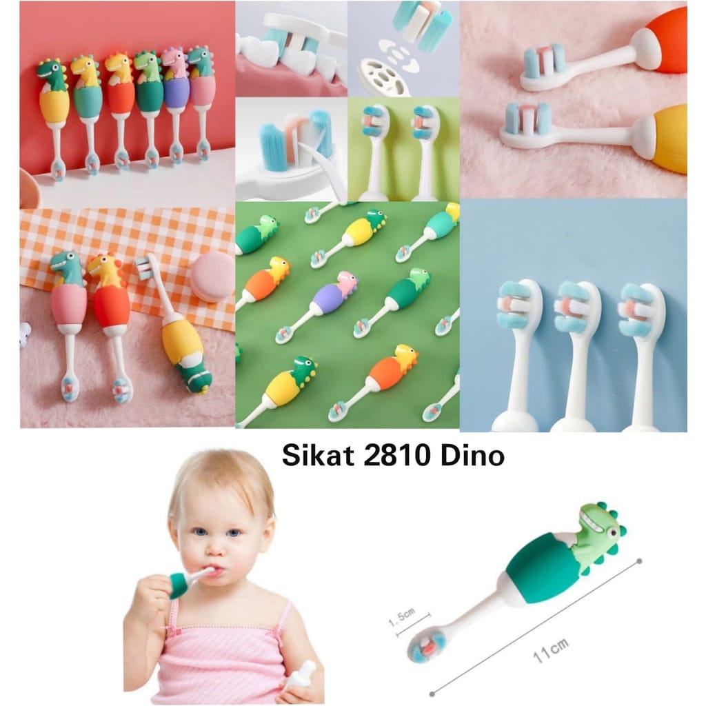 Carterlove Toothbrush Dino - Sikat Gigi Anak