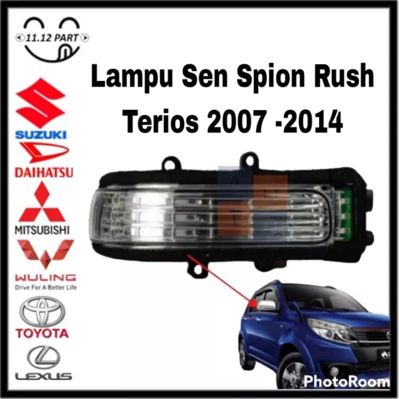 Lampu Sen Spion Mobil Toyota Rush Daihatsu Terios LAMA 2007 2008 2009 2010 2011 2012 2013 2014 Kanan