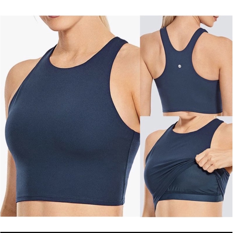 Bra Olahraga Branded Sisa Ekspor Original Model Terkini Harga Murah/Gottex Sports Bra Crop Top Doubl