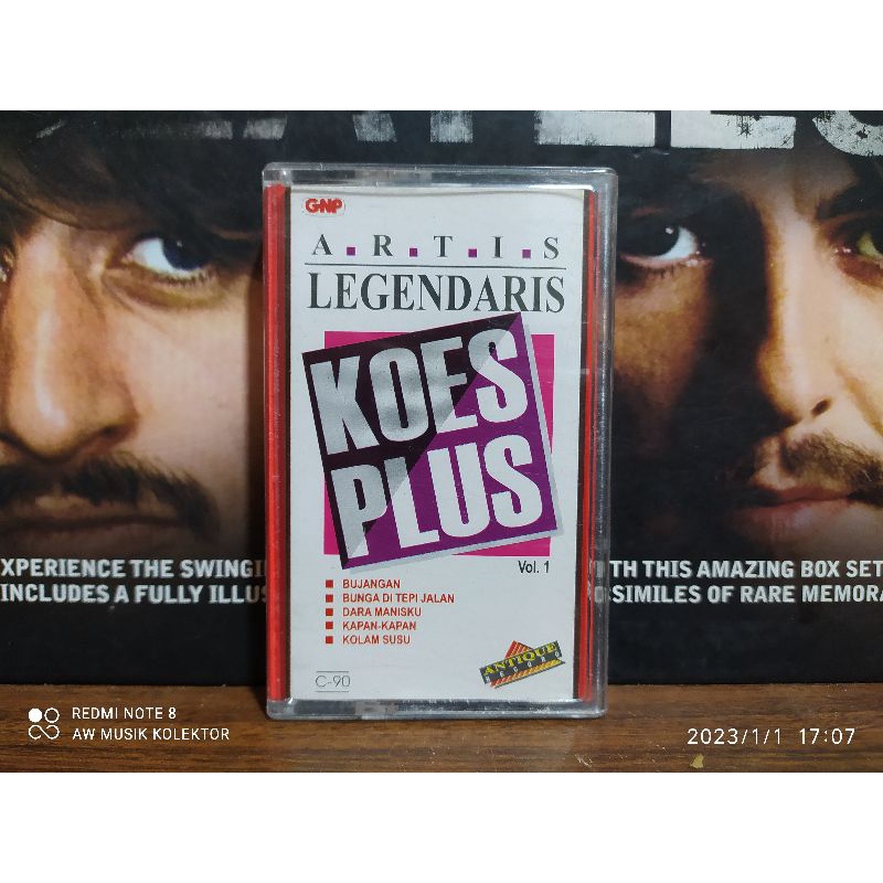 Kaset Pita : ARTIS LEGENDARIS KOES PLUS Vol.1.