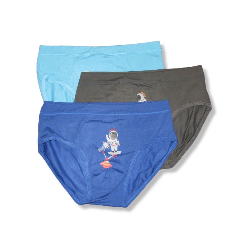 Celana Dalam Sorex Anak Laki-laki GM670-1 Super Soft Boys Brief (3Pcs)