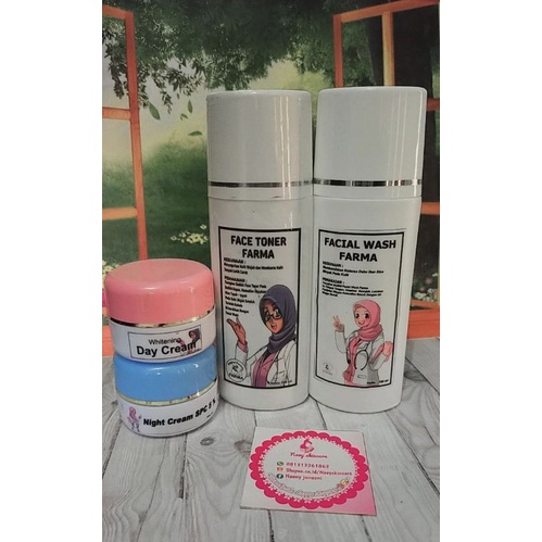

paket glow wdc farma whitening