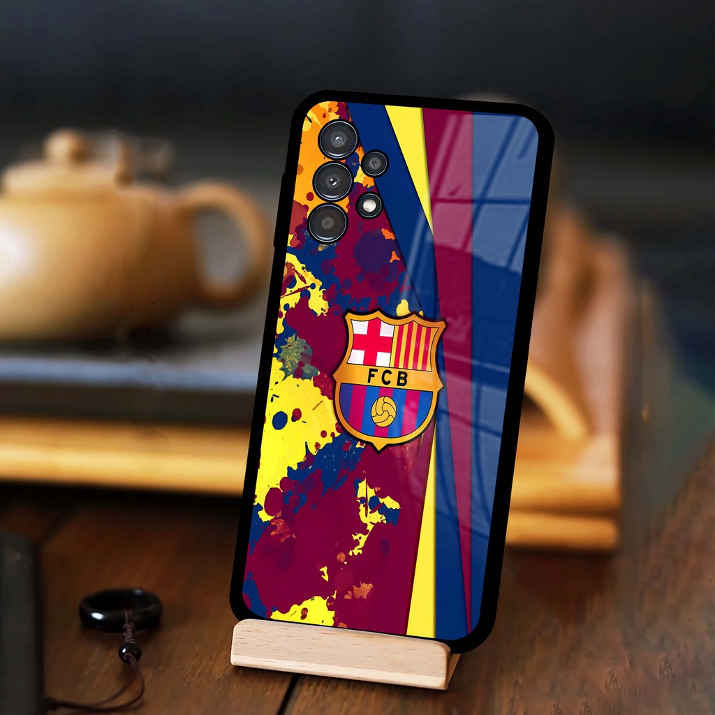 (SV10) Case Kilau Samsung A13| A13 | Casing Hp Samsung | Pelindung Smartphone | Motif Football Club