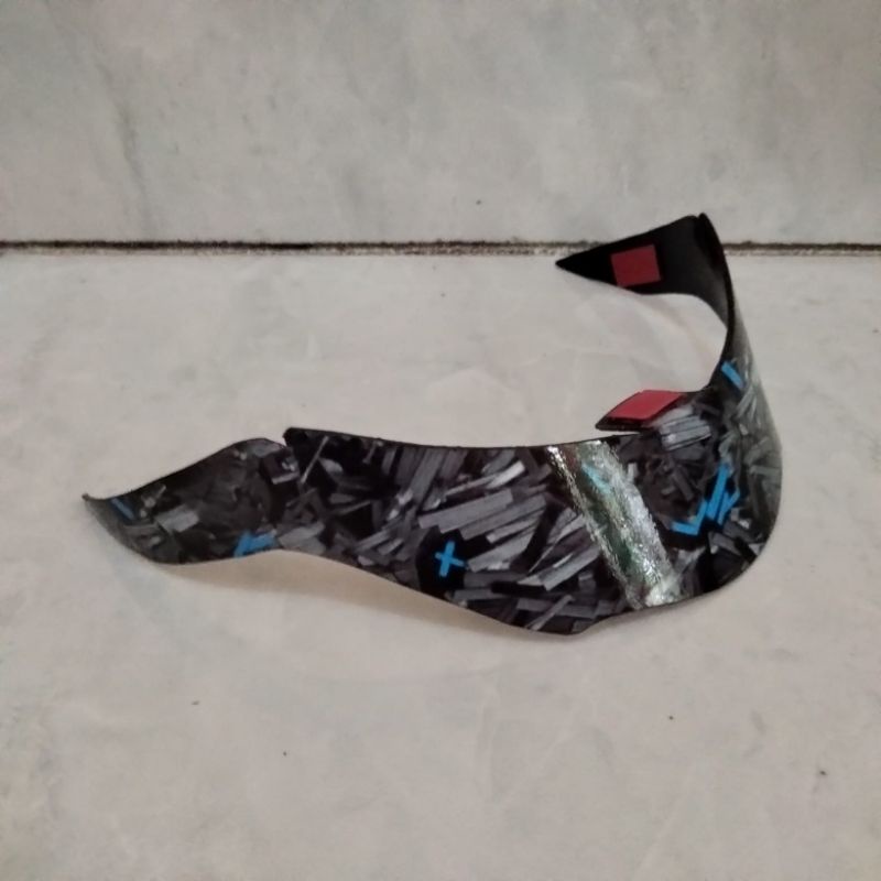spoiler helm NHK R6 motif Carbone forged