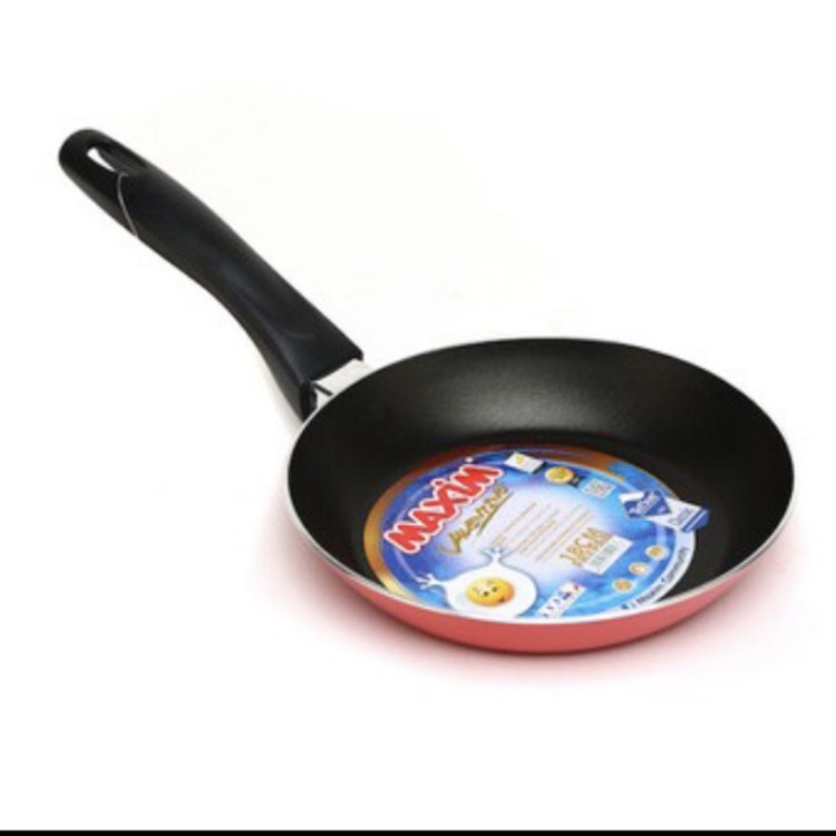 Wajan Anti Lengket 24 cm MAXIM  Frypan Teflon Valentino 24cm Original