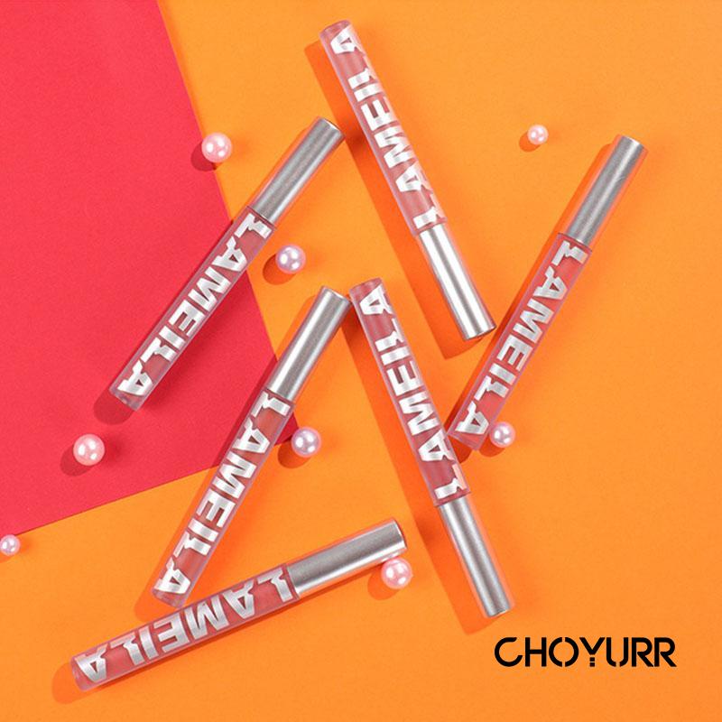 【COD】 Lipstick Matte Liquid Korea Lipstik Velvet Matte Air  Lip Cream Lip Glaze Lip Gloss Waterproof Matte Lipstik Cair Murah-CH