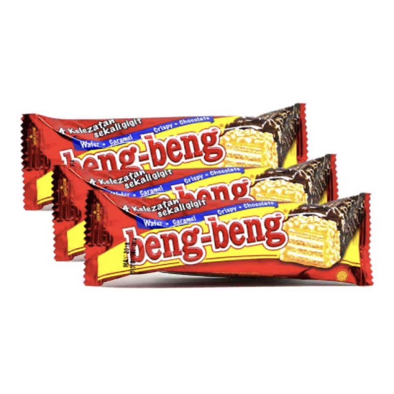BENGBENG CHOCOLATE WAFER CARAMEL CRISPY 3PCS