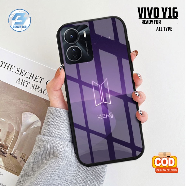 Benua Case - Case Glossy BTS Vivo Y17S S1 PRO Y16 Y12 Y15 Y17 Y19 Y33S V20SE V21 V23 5G Y31 2020 Y15