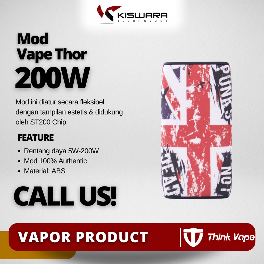 Think Vape Thor Authentic FLAG Mod