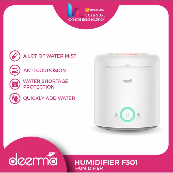 Deerma F301 Household air humidifier Mute Humidifier Produk ORIGINAL