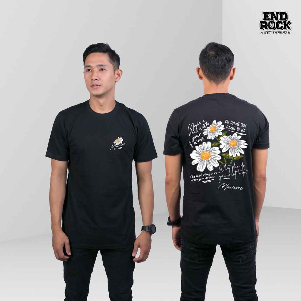 ORIGINAL Kaos distro premium unisex maveric Pretty Daisy