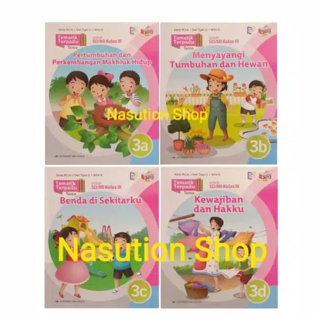 

Buku Tematik 3A, 3B, 3C, 3D, 3E, 3F, 3G, 3H Kelas 3 SD Erlangga