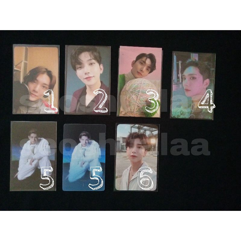 PC Seventeen Joshua Semicolon Ainochikara Sector 17 POB Weverse ver Sector 17 Fs fansign Caratland M