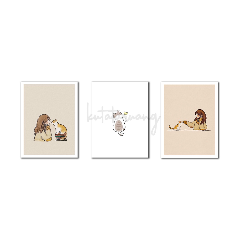 Hiasan Dinding  Wall Decor Rumah Pajangan Dinding Estetik / Aesthetic