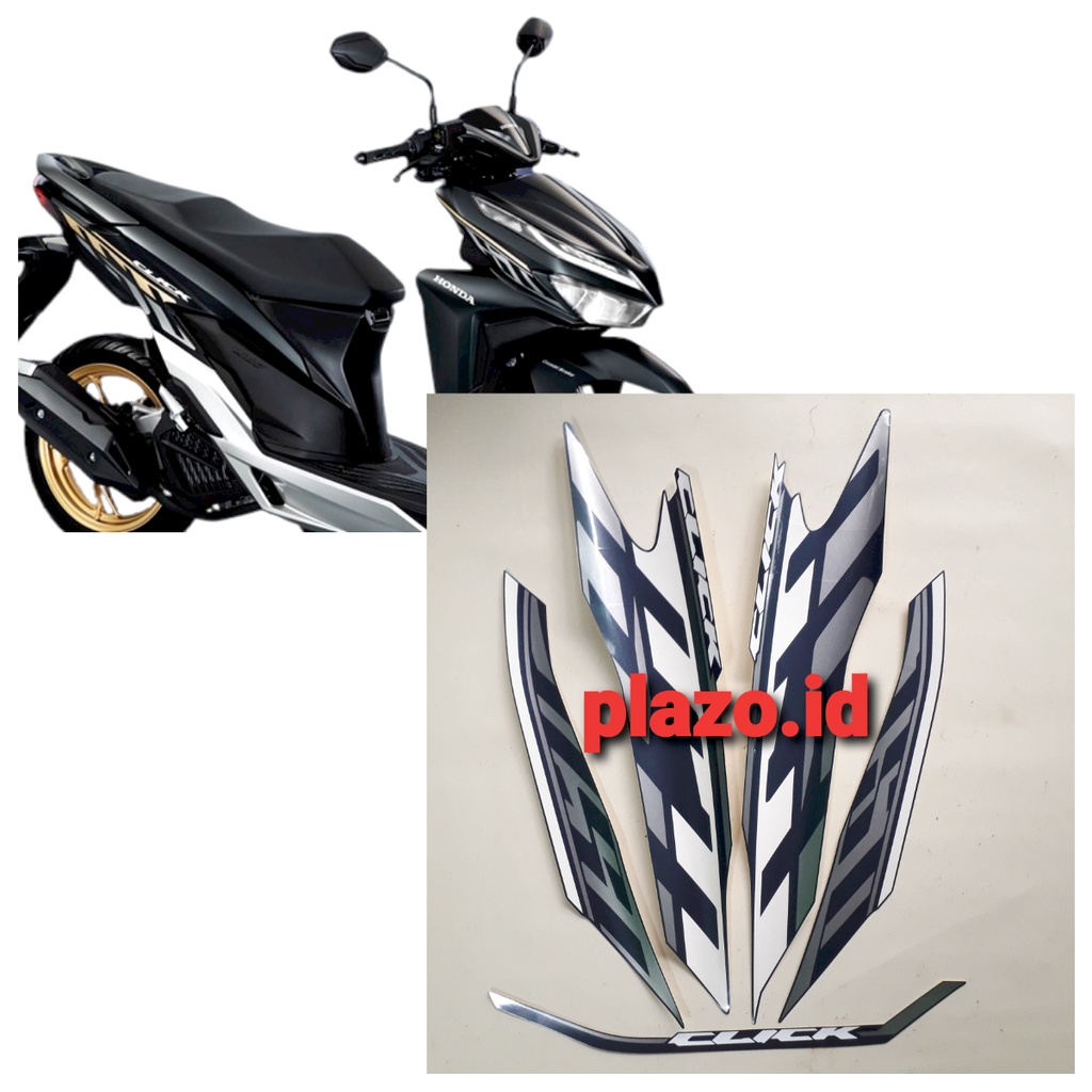 striping stiker lis motor honda vario click 150 2020 biru doff