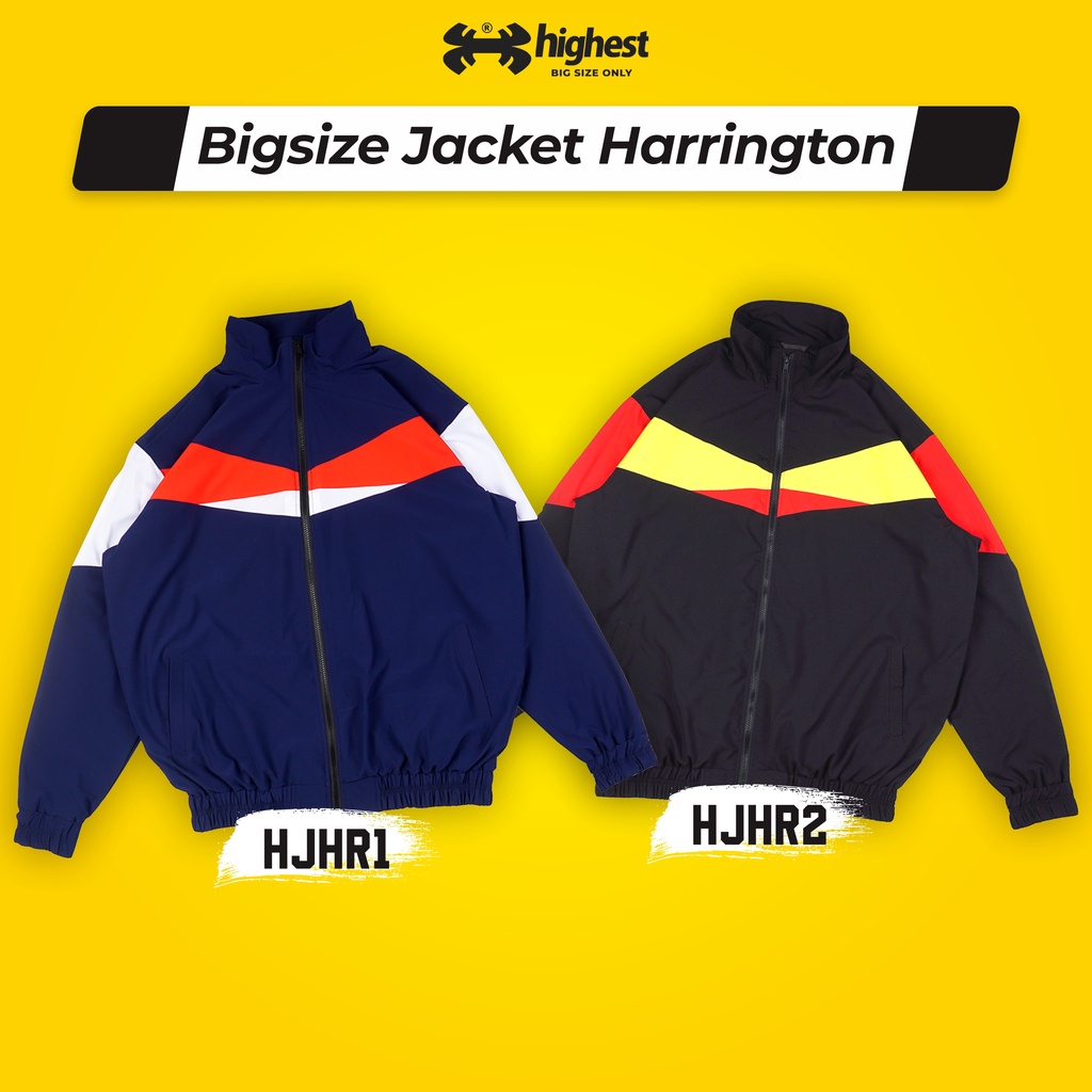 HIGHEST Jaket Harrington Bigsize Jumbo Oversize – HJHR1 HJHR2