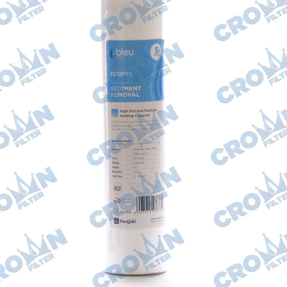 ♠  Bleu by Penguin  10" - Sediment Filter 10" / Cartridge Filter Air Bleu