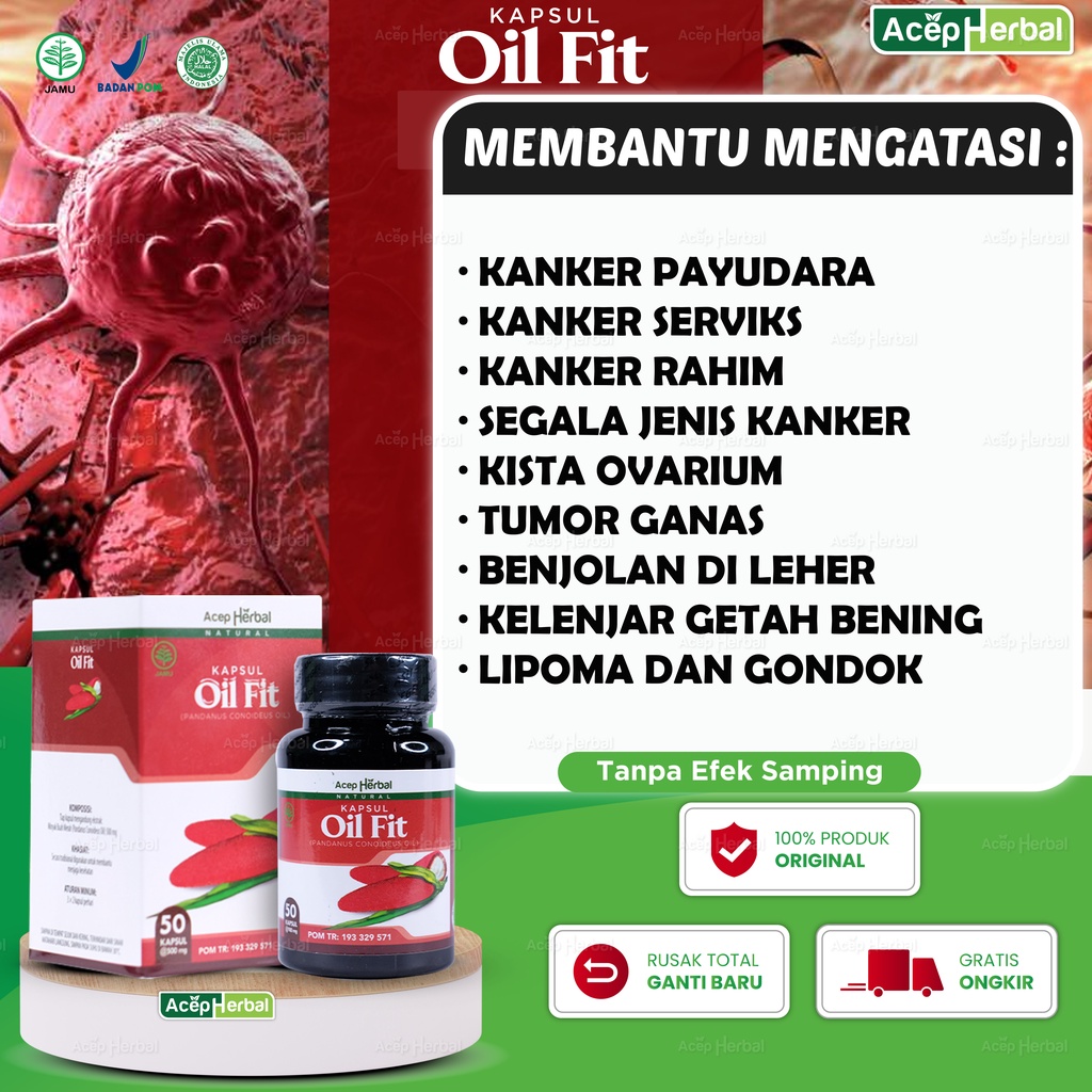 

OilFit - Obat Kanker - Murah Berkhasiat - Herbal Alami Dari Papua - Original Tanpa Efek Samping