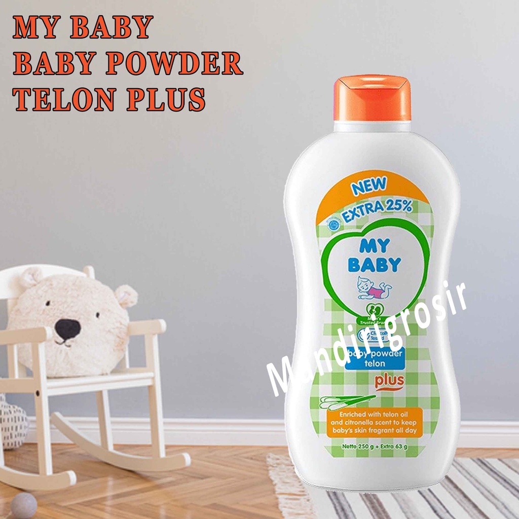 My Baby* Bedak Tabur* Baby Powder* Telon Plus* 100g