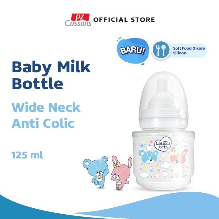 Cussons Baby Milk Bottle / 60 ml / 125 ml / 250 ml / BPA FREE / Botol Susu Bayi