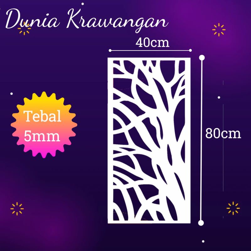 CUTTING KRAWANGAN PVC FOAM BOARD / CUTTING PVC FOAM BOARD Dk - 60