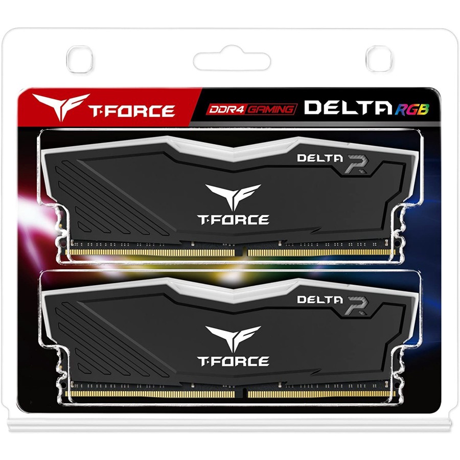 TEAM T-FORCE DELTA RGB PC28800 16GB ( 2X8GB ) TF3D416G3600HC18JDC01