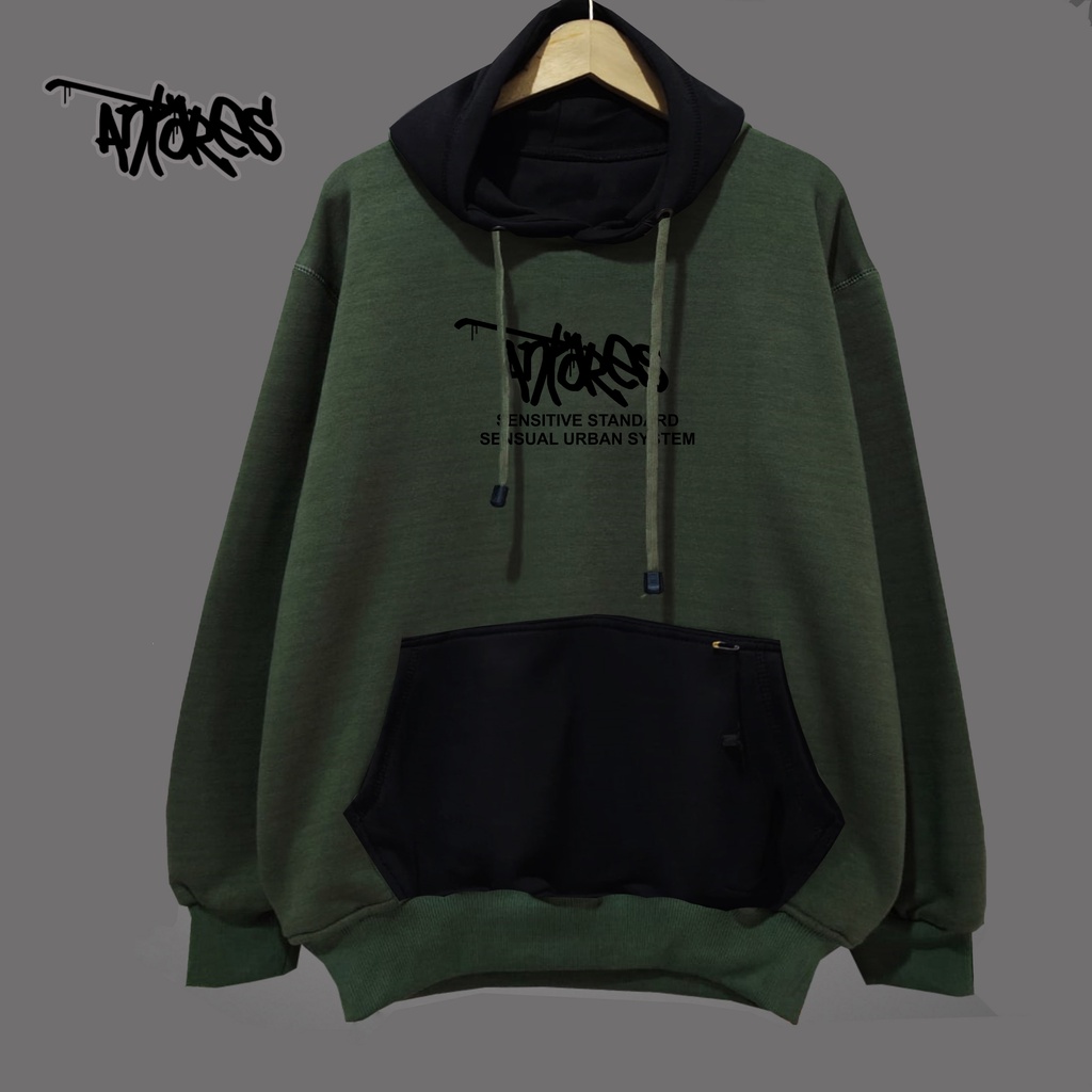 ANTARES AUTHENTIC SWEATER HOODIE SENSUAL ARMY