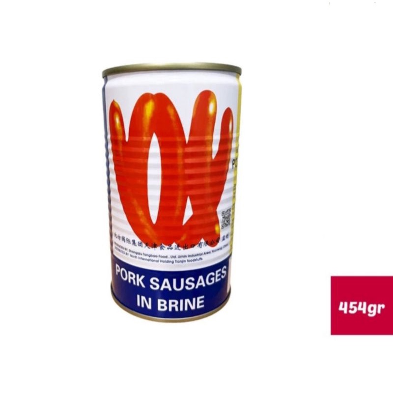 

SOSIS BABI KALENG | PORK SAUSAGES IN BRINE 454 Gram
