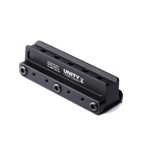 Unity Style FAST Trijicon COG Series ACOG VCOG Optic Mount - Black