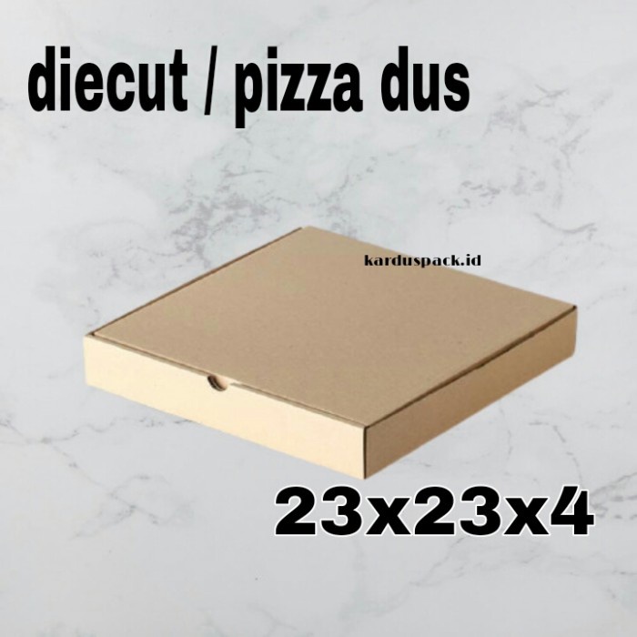 

Kardus / Dus / Box Pizza ukuran 23x23x4 cm
