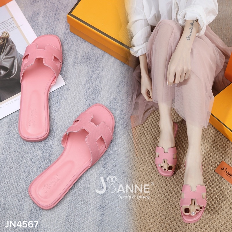 [ORIGINAL] JOANNE Premium Slipper Sandals Wanita #JN4567