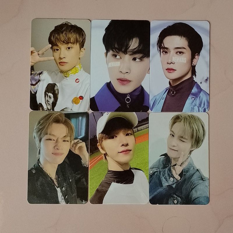 nct photocard mark jaehyun yangyang sungchan baseball
