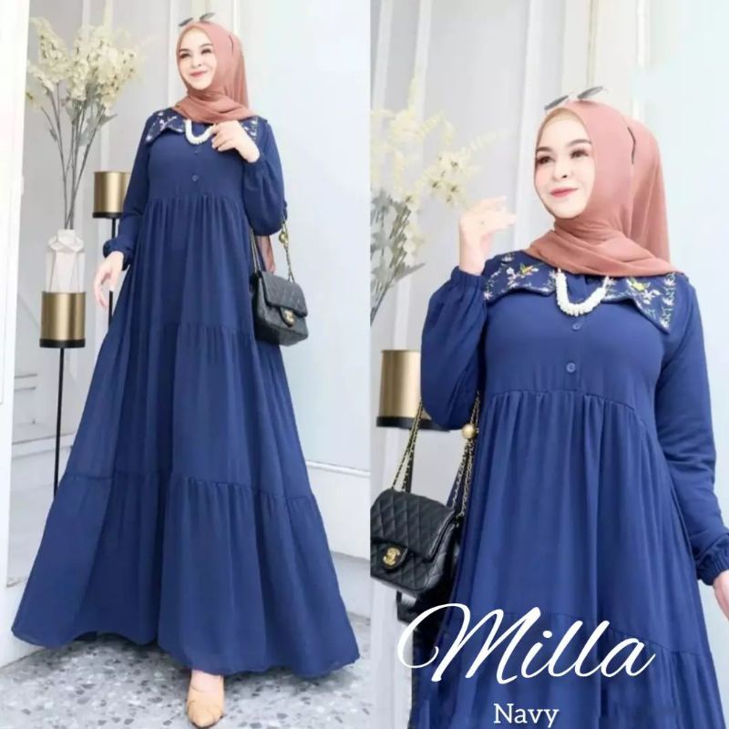 GAMIS WANITA TERBARU 2023 GAMIS LEBARAN CERUTY BABYDOLL FULL FURING/GAMIS WANITA KEKINIAN/FASHION WANITA MUSLIMAH/GAMIS WANITA DEWASA/GAMIS PEREMPUAN DEWADA/FASHION WANITA KEKININA