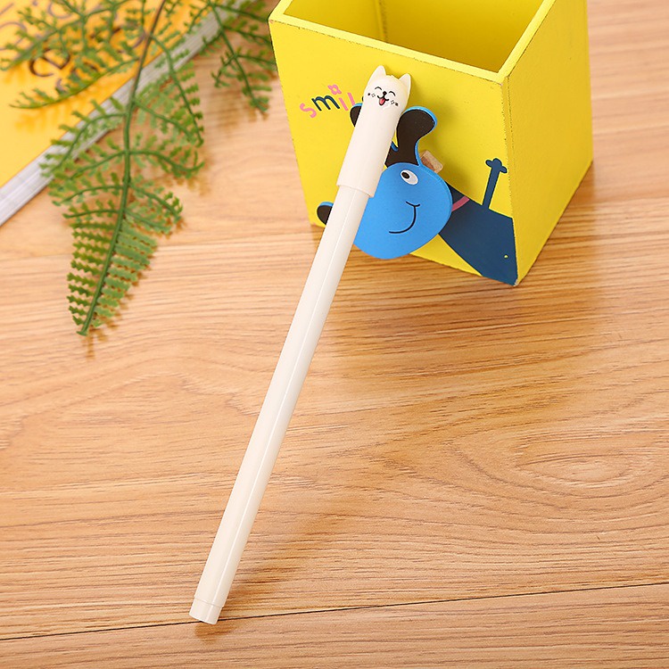 6pcs Pena Pen Pulpen Gel Set Tinta Cair Kucing OSM-ST0140